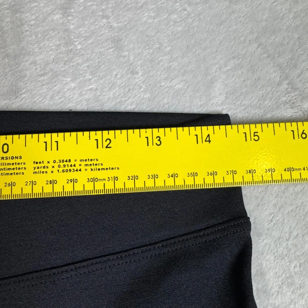 NWOT American Giant Ponte Slim Pant‎ 8 Tall Black Leggings Casual Athleisure